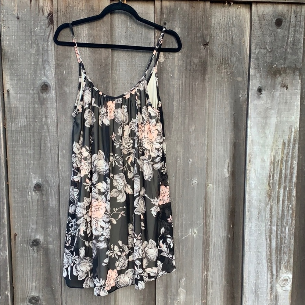 Audrey Black floral dress